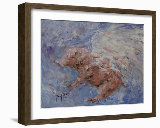 Heavenly Pig-Joseph Marshal Foster-Framed Art Print