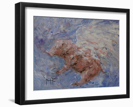 Heavenly Pig-Joseph Marshal Foster-Framed Art Print