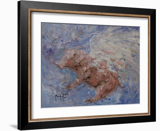 Heavenly Pig-Joseph Marshal Foster-Framed Art Print