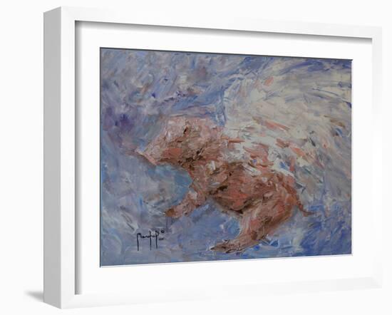 Heavenly Pig-Joseph Marshal Foster-Framed Art Print