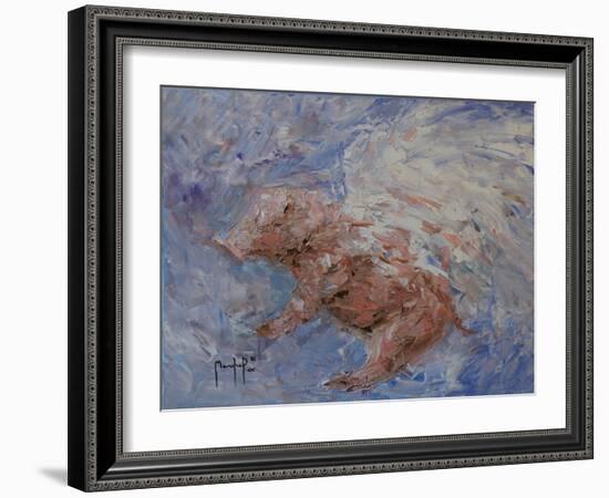 Heavenly Pig-Joseph Marshal Foster-Framed Art Print