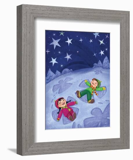 Heavenly Things - Turtle-Elisa Chavarri-Framed Giclee Print