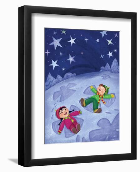 Heavenly Things - Turtle-Elisa Chavarri-Framed Giclee Print