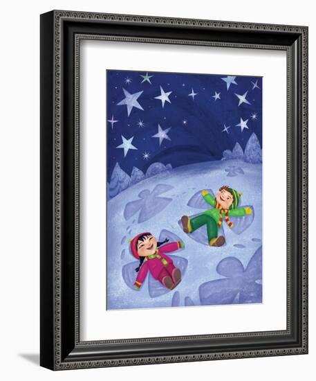 Heavenly Things - Turtle-Elisa Chavarri-Framed Giclee Print