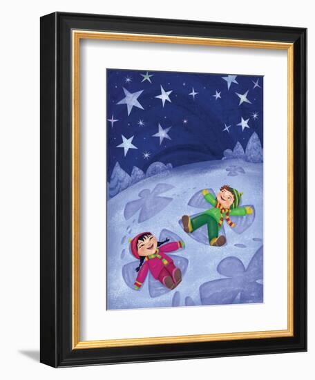 Heavenly Things - Turtle-Elisa Chavarri-Framed Giclee Print