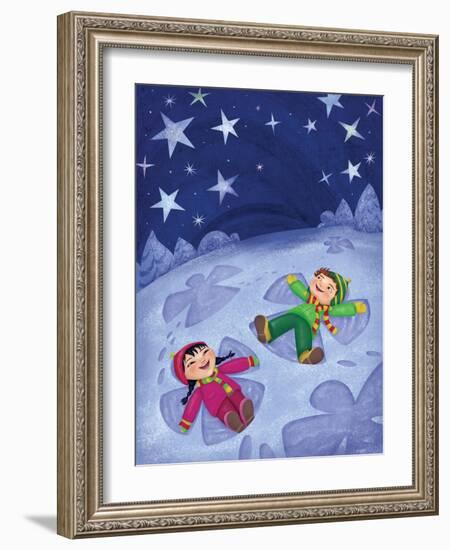 Heavenly Things - Turtle-Elisa Chavarri-Framed Giclee Print