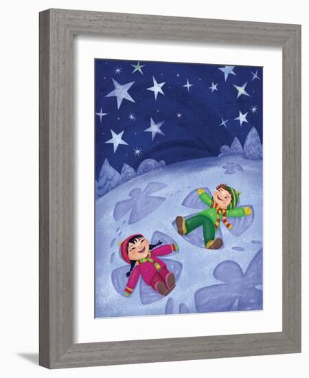 Heavenly Things - Turtle-Elisa Chavarri-Framed Giclee Print