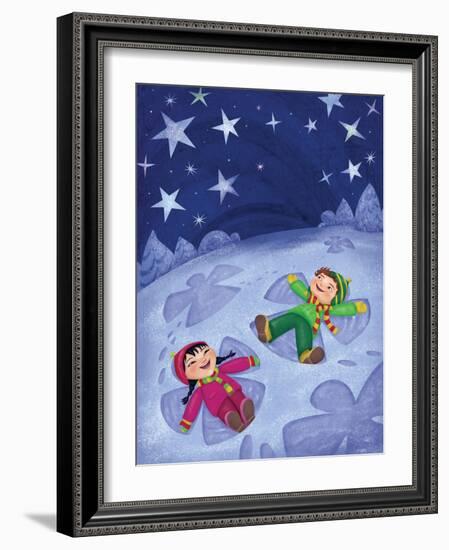 Heavenly Things - Turtle-Elisa Chavarri-Framed Giclee Print