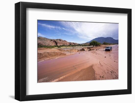 Heavy Erosion, Los Colorados, Salta Region, Argentina-Peter Groenendijk-Framed Photographic Print