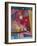 Heavy Red, 1924 (Oil on Cardboard)-Wassily Kandinsky-Framed Giclee Print