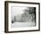 Heavy Snow Falls at the White House-null-Framed Photographic Print