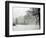 Heavy Snow Falls at the White House-null-Framed Photographic Print