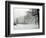 Heavy Snow Falls at the White House-null-Framed Photographic Print