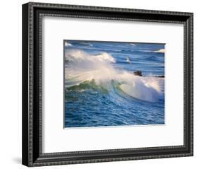 Heavy Surf off Cape Kiwanda on Oregon Coast-Craig Tuttle-Framed Photographic Print