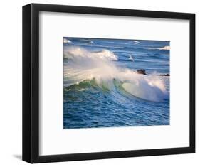 Heavy Surf off Cape Kiwanda on Oregon Coast-Craig Tuttle-Framed Photographic Print