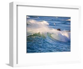 Heavy Surf off Cape Kiwanda on Oregon Coast-Craig Tuttle-Framed Photographic Print