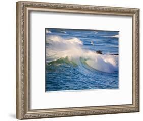 Heavy Surf off Cape Kiwanda on Oregon Coast-Craig Tuttle-Framed Photographic Print