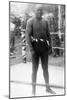 Heavyweight Boxing Champion Jack Johnson Photograph-Lantern Press-Mounted Art Print