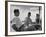 Heavyweight Boxing Contender Rocky Marciano Chatting with His Dad Senior Marchegiano-Al Fenn-Framed Premium Photographic Print