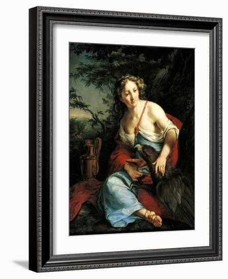 Hebe and Jupiter-Suzanne Valadon-Framed Giclee Print