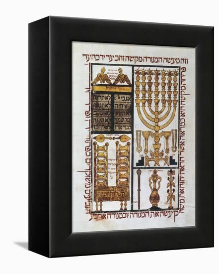 Hebrew Bible, 1299-null-Framed Stretched Canvas