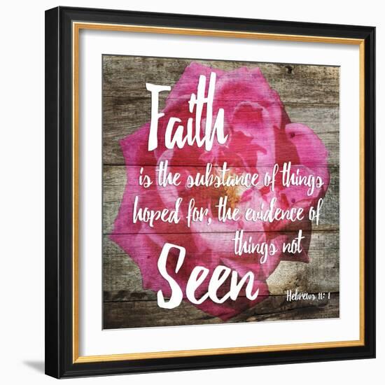 Hebrews 11-1-Sheldon Lewis-Framed Art Print