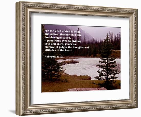 Hebrews 4:12-Ruth Palmer 2-Framed Art Print