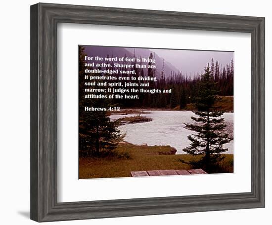 Hebrews 4:12-Ruth Palmer 2-Framed Art Print