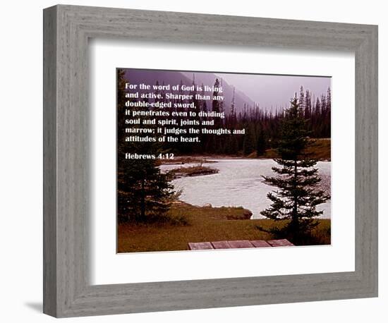 Hebrews 4:12-Ruth Palmer 2-Framed Art Print