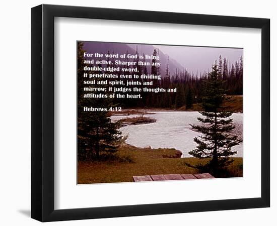 Hebrews 4:12-Ruth Palmer 2-Framed Art Print