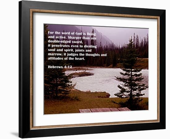 Hebrews 4:12-Ruth Palmer 2-Framed Art Print