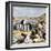Hebrews Carrying the Ark of the Covenant across the Jordan River into the Promised Land-null-Framed Giclee Print
