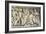 Hecate and Giants, Roman Relief-null-Framed Photographic Print