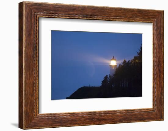 Heceta Head Lighthouse, Central Oregon Coast, USA-Stuart Westmorland-Framed Photographic Print