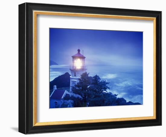 Heceta Head Lighthouse, Devil's Elbow State Park, Oregon Coast-Stuart Westmorland-Framed Photographic Print
