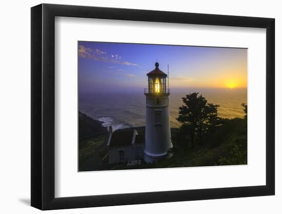 Heceta Head Lighthouse, Devil's Elbow State Park, Oregon Coast-Stuart Westmorland-Framed Photographic Print