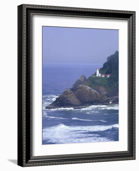 Heceta Head Lighthouse on Heceta Head, Oregon, USA-Jamie & Judy Wild-Framed Photographic Print