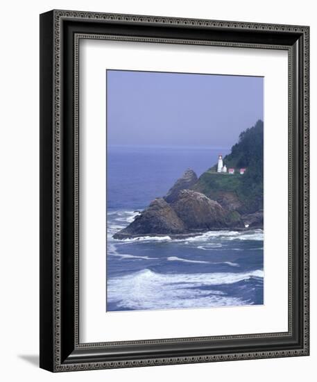 Heceta Head Lighthouse on Heceta Head, Oregon, USA-Jamie & Judy Wild-Framed Photographic Print