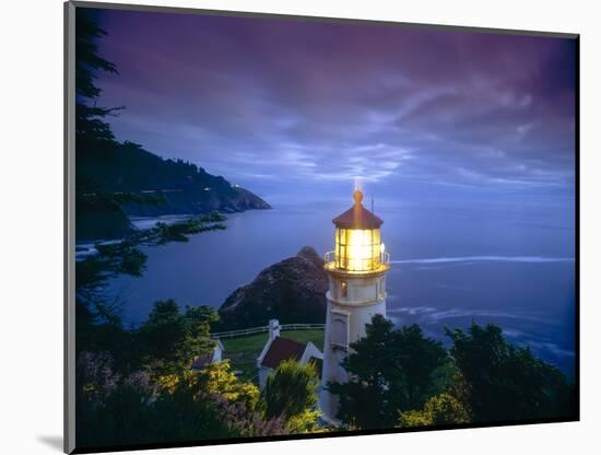 Heceta Head Lighthouse, Oregon Coast, Oregon, USA-Stuart Westmorland-Mounted Photographic Print