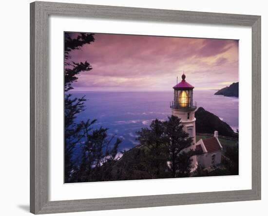 Heceta Head Lighthouse, Oregon Coast-Stuart Westmorland-Framed Photographic Print