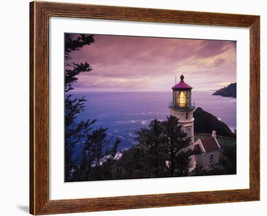 Heceta Head Lighthouse, Oregon Coast-Stuart Westmorland-Framed Photographic Print