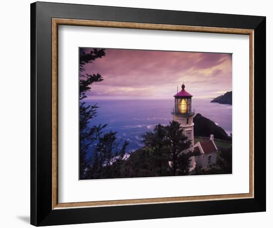 Heceta Head Lighthouse, Oregon Coast-Stuart Westmorland-Framed Photographic Print