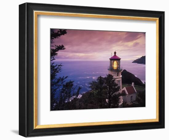 Heceta Head Lighthouse, Oregon Coast-Stuart Westmorland-Framed Photographic Print