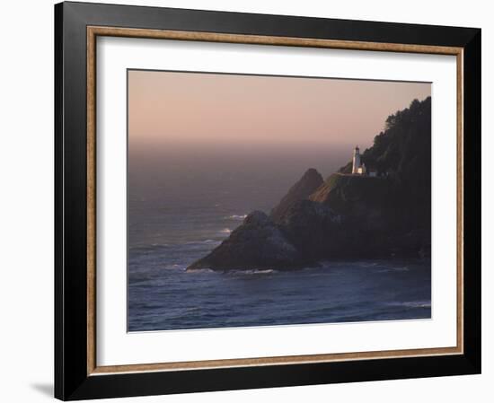 Heceta Head Lighthouse, Oregon, USA-Michael Snell-Framed Photographic Print