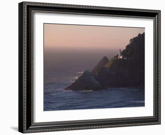 Heceta Head Lighthouse, Oregon, USA-Michael Snell-Framed Photographic Print