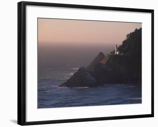 Heceta Head Lighthouse, Oregon, USA-Michael Snell-Framed Photographic Print