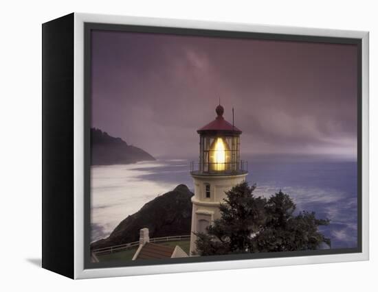 Heceta Head Lighthouse, Oregon, USA-Stuart Westmoreland-Framed Premier Image Canvas