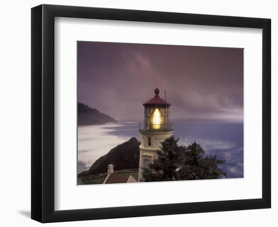 Heceta Head Lighthouse, Oregon, USA-Stuart Westmoreland-Framed Photographic Print