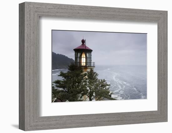 Heceta Head Lighthouse, Oregon-Paul Souders-Framed Photographic Print