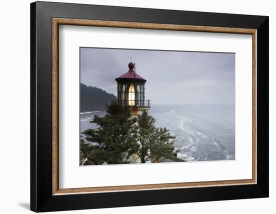 Heceta Head Lighthouse, Oregon-Paul Souders-Framed Photographic Print